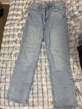 H&M Light Blue Straight Leg Women's Jeans